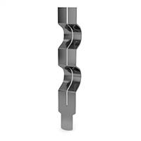 U-Shaped-Y-Base-Grooved-Strip-Refractory-Anchors-Manufacturers