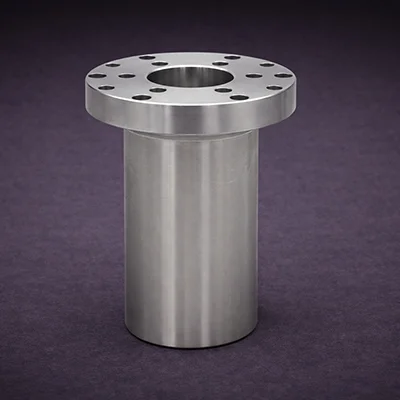 Precision throat bushing - custom machined metal component