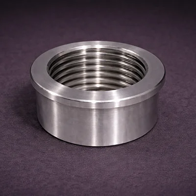 Precision throttling bushing - custom machined metal component