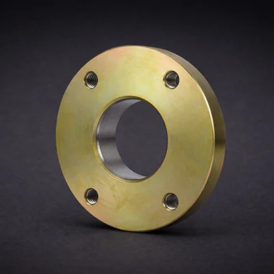 Precision coupling nut - custom machined metal fastener