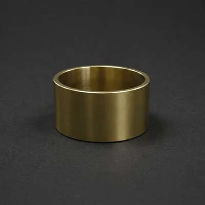 Precision case wear ring - custom machined metal component