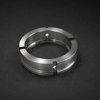 Precision lantern ring - custom machined metal component