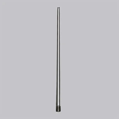 Precision CNC column shaft - custom machined metal component