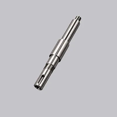 Precision CNC drive shaft - custom machined metal component