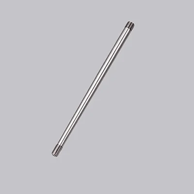 Precision CNC head shaft - custom machined metal component