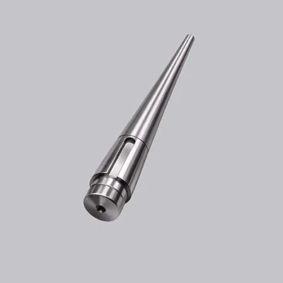 Precision CNC line shaft - custom machined metal component