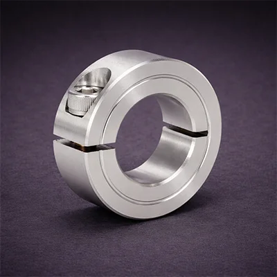 Precision retaining ring sleeve - custom machined metal component