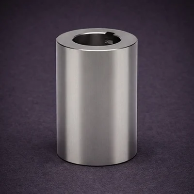 Precision shaft sleeve clamp - custom machined metal component
