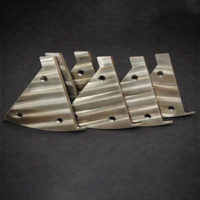 Precision disc wear plate - VMC machined metal component